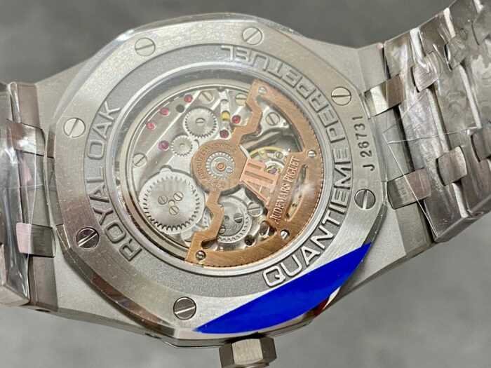 APS Factory Audemars Piguet Royal Oak Perpetual Calendar 26613ST.OO.1220ST.01 41mm Full Steel SKY Blue Dial - Image 7