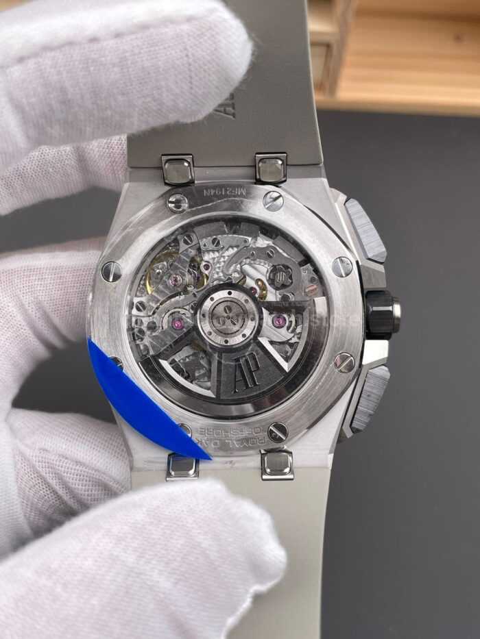 APS Factory Audemars Piguet Royal Oak Offshore Chronograph 26420SO.OO.A600CA.01 43mm Steel Rubber Strap Brown Dial - Image 7