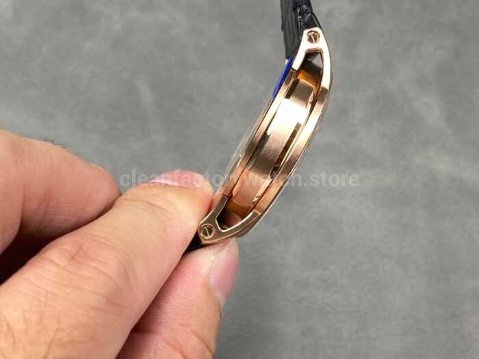 APS Factory Audemars Piguet Code 11.59 15210OR.OO.A002CR.01 41mm Steel Leather Strap Arabic Numerals Black Dial - Image 5