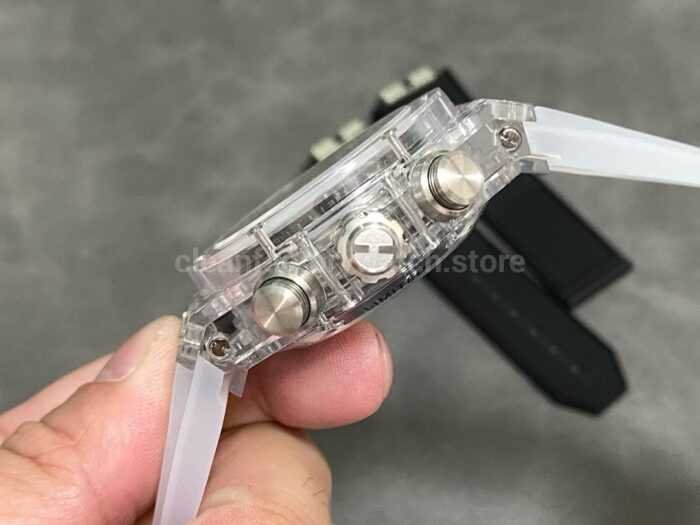 HB Factory Hublot Big Bang Unico 411.JX.4802.RT 45mm Synthetic Crystal Rubber Strap Skeletonized Dial - Image 6