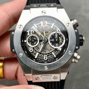 HB Factory Hublot Big Bang Unico 411.NX.1170.RX 45mm Titanium Rubber Strap Skeletonized Dial