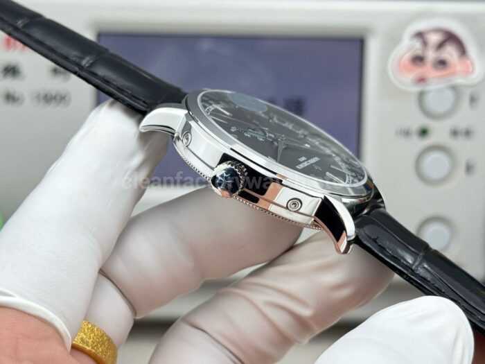 MKS Factory Vacheron Constantin Traditionnelle Complete Calendar 4010T/000G-B740 41mm White Gold Leather Strap Grey Dial - Image 7