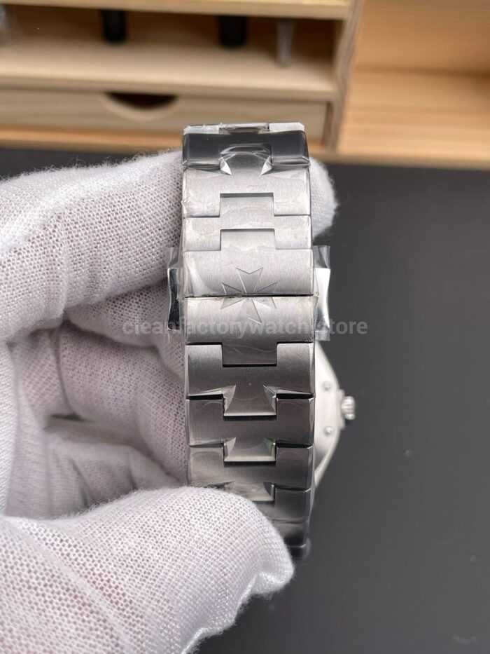 MKS Factory Vacheron Constantin Overseas 47040/B01A-9093 Full Steel Arabic Numerals White Dial - Image 8