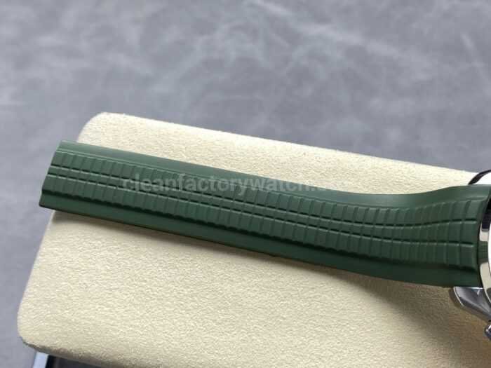 MMA Factory Patek Philippe Aquanaut 5968G-010 42.2mm White Gold Green Rubber Strap Green Dial - Image 10