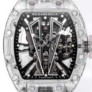 MS Factory Richard Mille RM 27-03 44mm Synthetic Sapphire Emulsion Rubber Strap Skeletonized Dial