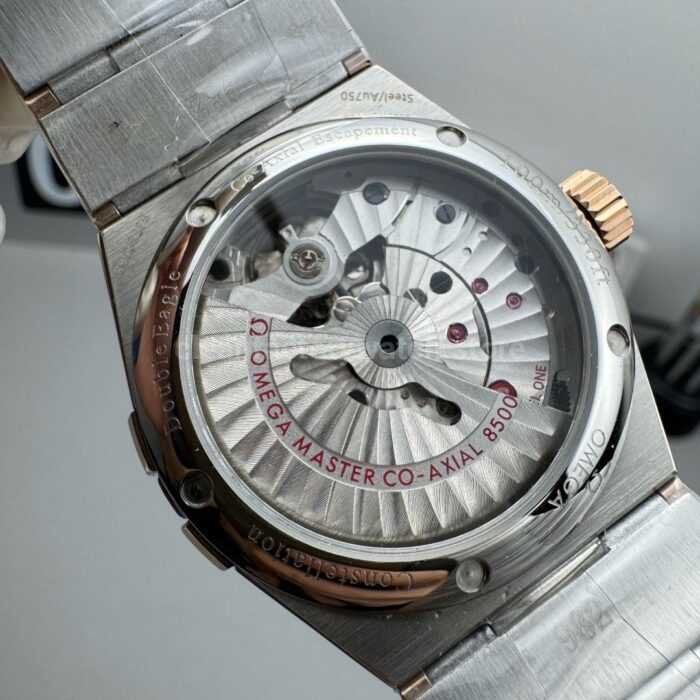 N1 Factory Omega Constellation 123.20.38.21.02.001 38mm Half Rose Gold Silver Dial - Image 8