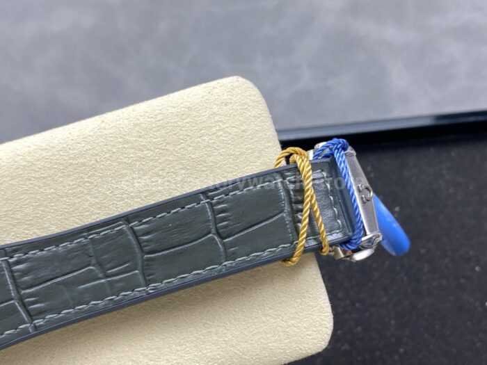 N1 Factory Omega Constellation 131.23.41.21.06.001 41mm Half Yellow Glod Black Leather Strap Grey Dial - Image 8