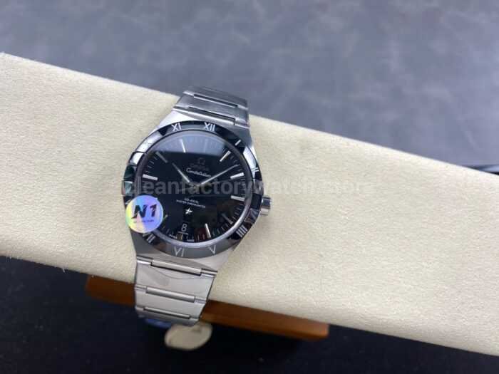 N1 Factory Omega Constellation 131.30.41.21.01.001 41mm Full Steel Black Dial - Image 5