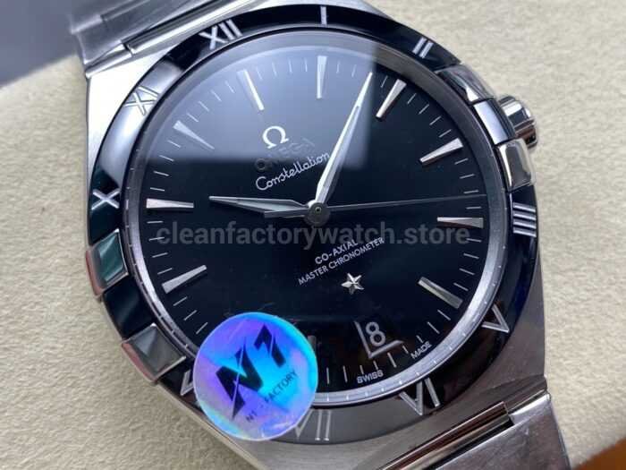N1 Factory Omega Constellation 131.30.41.21.01.001 41mm Full Steel Black Dial - Image 2