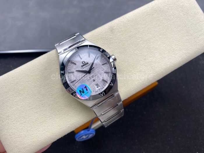 N1 Factory Omega Constellation 131.30.41.21.99.001 41mm Full Steel Grey Dial - Image 4