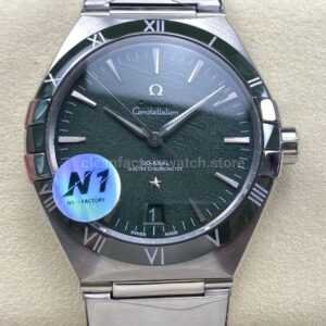N1 Factory Omega Constellation 131.30.41.21.99.002 41mm Full Steel Meteorite Dial