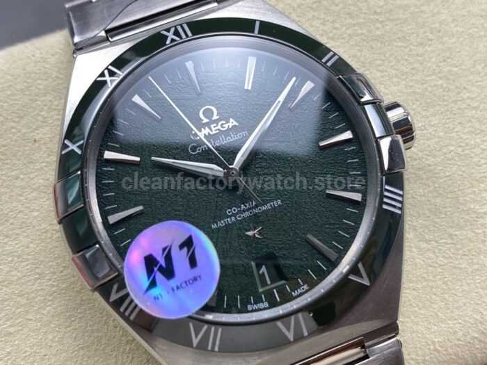 N1 Factory Omega Constellation 131.30.41.21.99.002 41mm Full Steel Meteorite Dial - Image 2