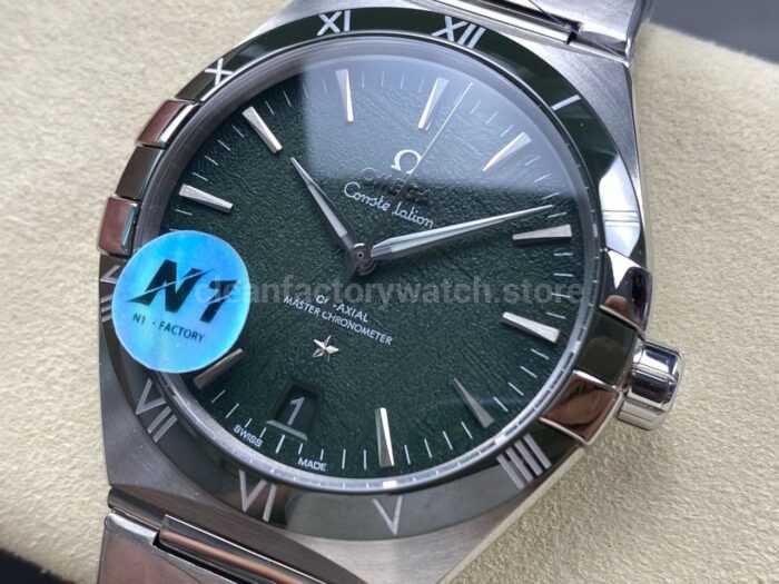 N1 Factory Omega Constellation 131.30.41.21.99.002 41mm Full Steel Meteorite Dial - Image 3