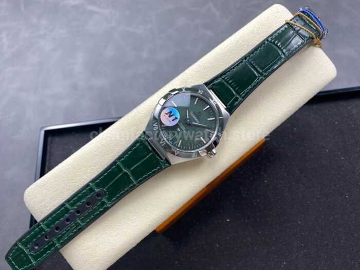 N1 Factory Omega Constellation 131.30.41.21.99.002 41mm Steel Black Leather Strap Meteorite Dial - Image 4