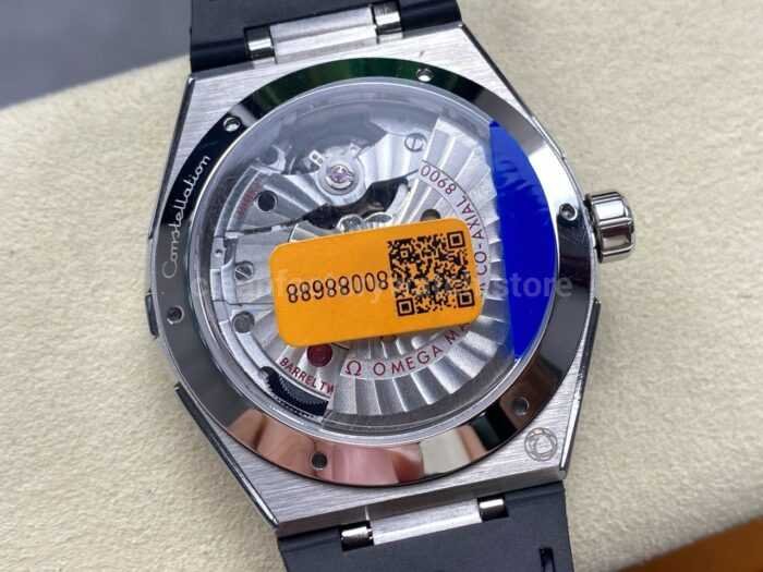 N1 Factory Omega Constellation 131.33.41.21.01.001 41mm Steel Black Leather Strap Black Dial - Image 7