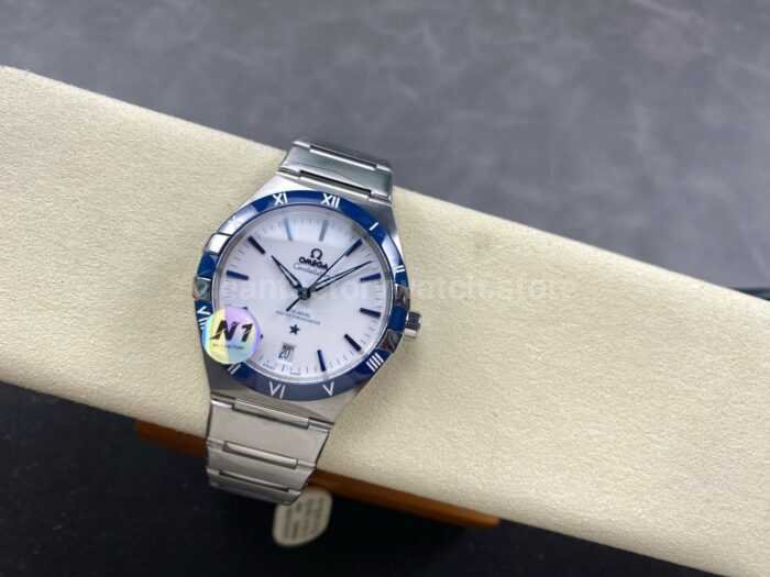 N1 Factory Omega Constellation 131.33.41.21.04.001 41mm Full Steel White Dial - Image 5