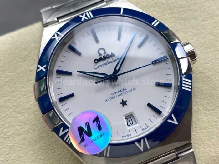N1 Factory Omega Constellation 131.33.41.21.04.001 41mm Full Steel White Dial - Image 2
