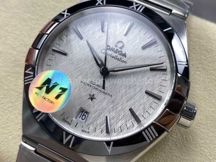 N1 Factory Omega Constellation 131.33.41.21.06.001 41mm Full Steel Grey Dial - Image 3
