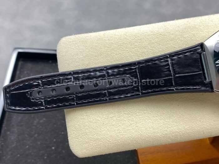 N1 Factory Omega Constellation 131.33.41.21.06.001 41mm Steel Black Leather Strap Grey Dial - Image 9