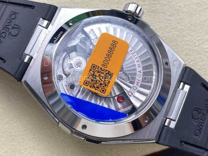 N1 Factory Omega Constellation 131.33.41.21.06.001 41mm Steel Black Leather Strap Grey Dial - Image 7