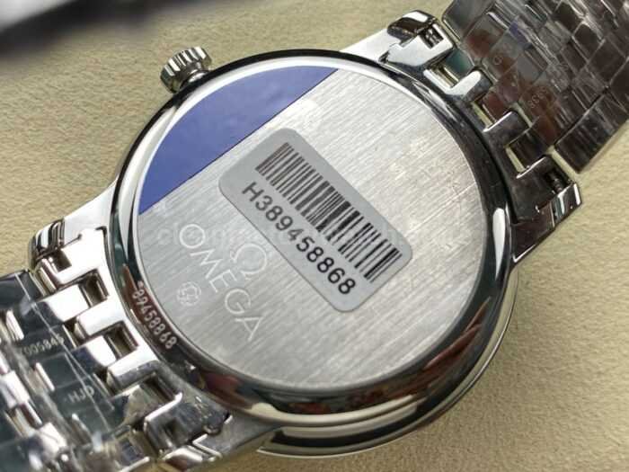 N1 Factory Omega De Ville Co-Axial 424.10.40.20.01.001 39.5mm Full Steel Roman Number Black Dial - Image 7