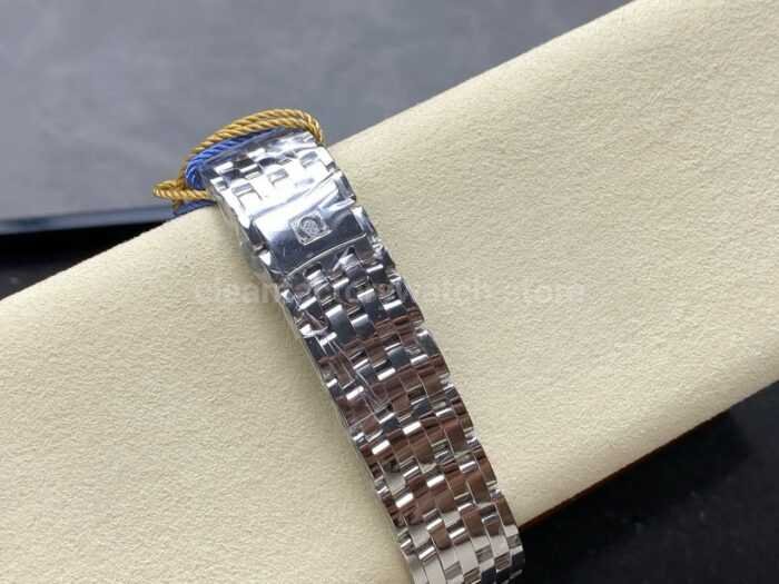 N1 Factory Omega De Ville Co-Axial 424.10.40.20.01.001 39.5mm Full Steel Roman Number Black Dial - Image 8