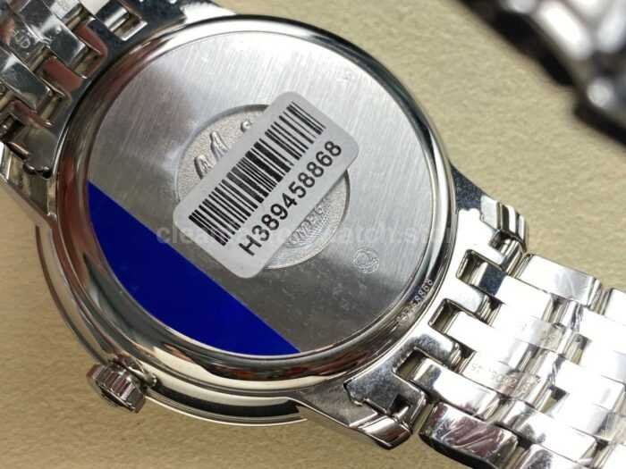 N1 Factory Omega De Ville Co-Axial 424.10.40.20.06.001 39.5mm Full Steel Roman Number Grey Dial - Image 7