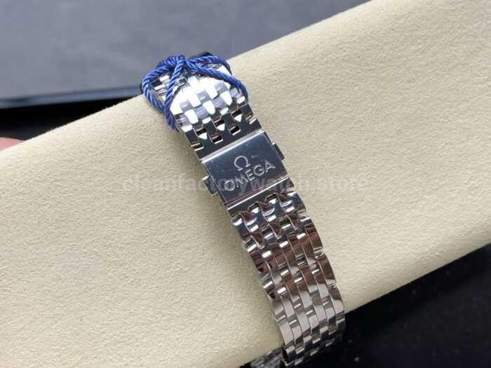 N1 Factory Omega De Ville Prestige 434.10.41.20.03.001 41mm Full Steel Roman Numerals Blue Dial - Image 9
