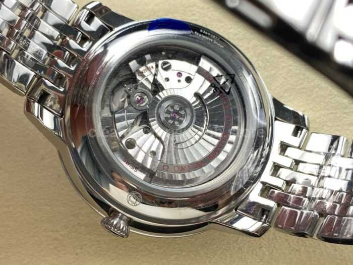 N1 Factory Omega De Ville Prestige 434.10.41.20.10.001 41mm Full Steel Roman Numerals Green Dial - Image 8