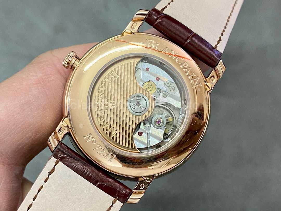 Blancpain Villeret moon phase replica leather strap buying guide