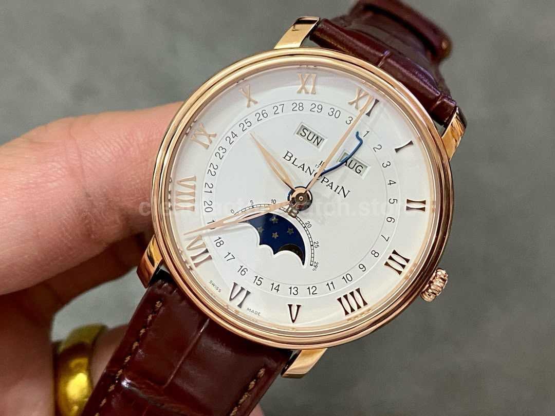 Blancpain Villeret replica 40mm dress watch dial review