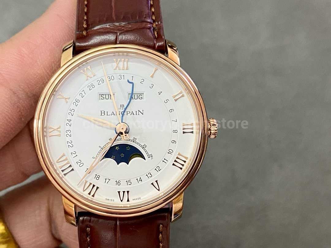 Best Blancpain Villeret replica 2026 complete calendar moon phase guide