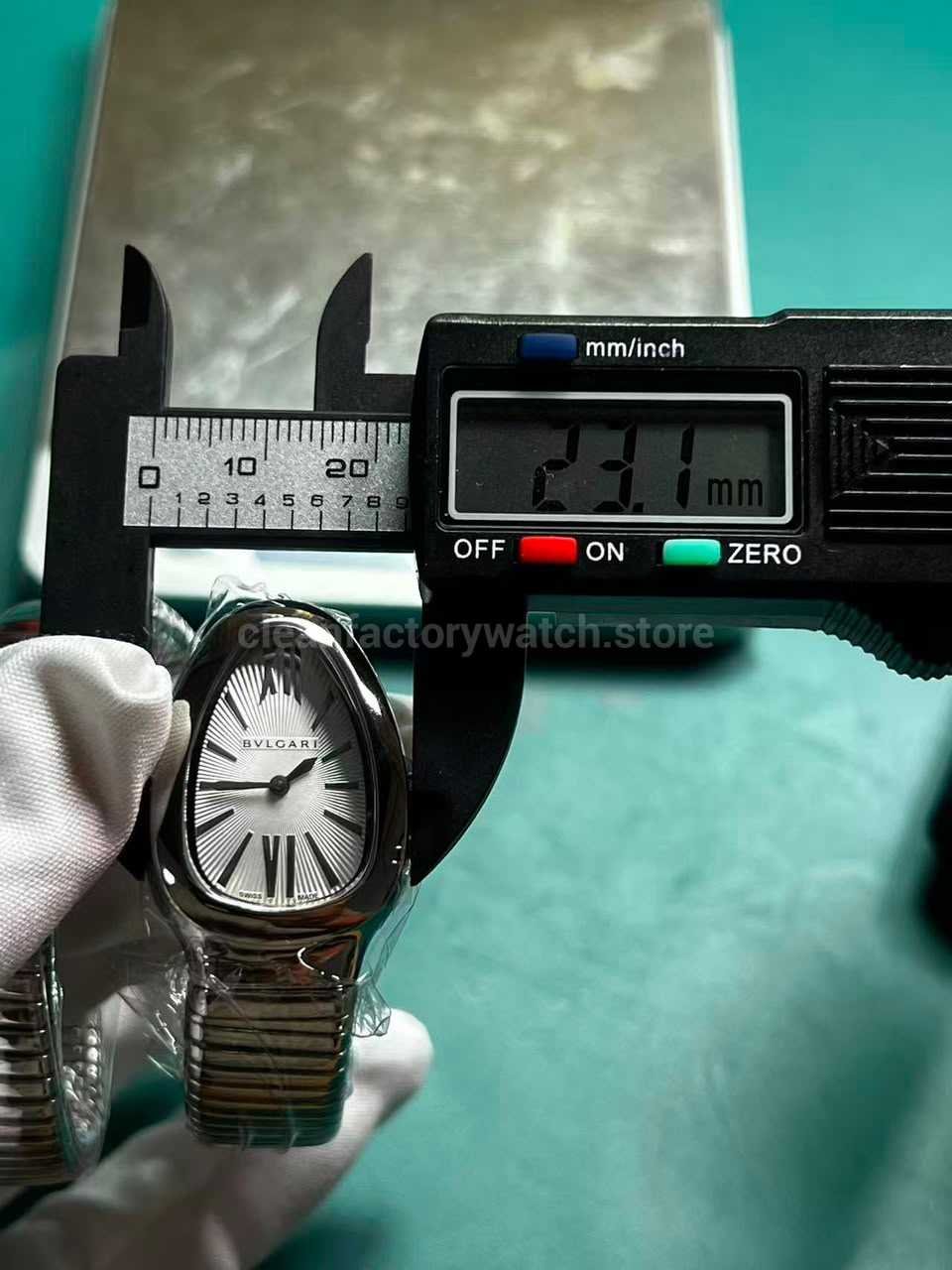 BV Factory Bvlgari Serpenti 35mm case width measurement