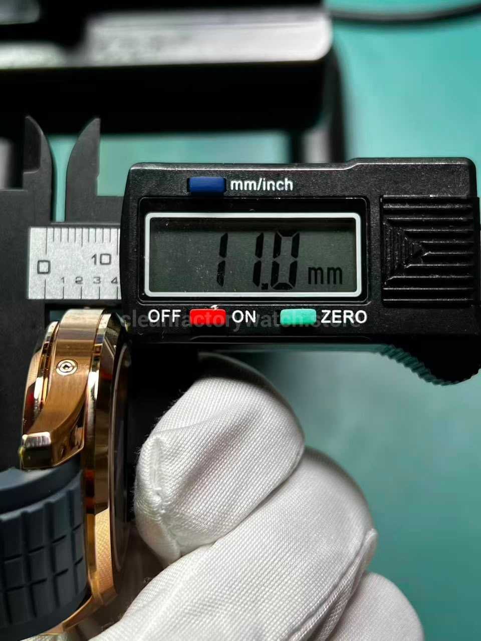 PPM Factory Aquanaut 5261R 11mm case thickness measurement