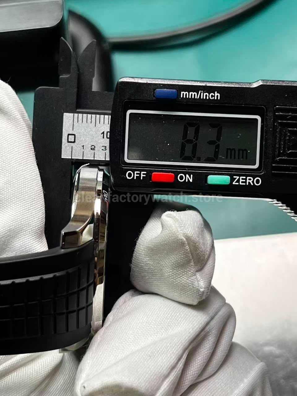 3K Factory Aquanaut 5167 8.3mm case thickness measurement Super Clone Watch,Clean Factory Watch
