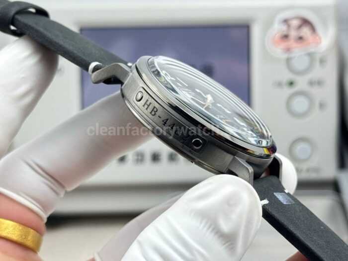BR Factory Zenith Pilot Type 20 Extra Special 03.2434.67920.I010 45mm Steel Leather Strap Black Dial - Image 6