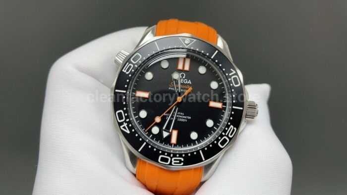 OVS Factory Omega Seamaster Diver 300M 210.30.42.20.01.018 42mm Aluminum Bezel Black Dial - Image 2
