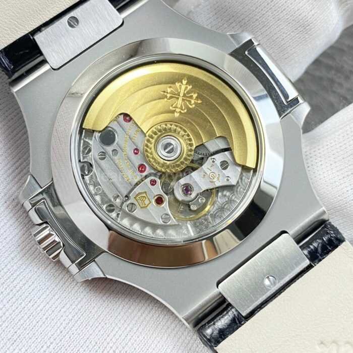 PPF Factory Patek Philippe Nautilus 57261A-0014 40mm Leather Strap Blue Dial - Image 7