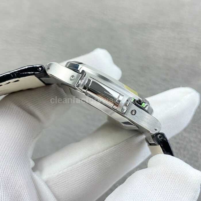 PPF Factory Patek Philippe Nautilus 57261A-0014 40mm Leather Strap Blue Dial - Image 5