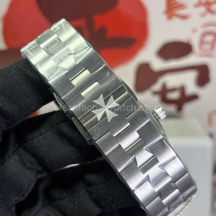 PPF Factory Vacheron Constantin Overseas 4500V/110A-B1412 41mm Full Steel Silver Dial - Image 8
