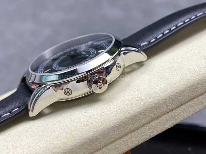 TW Factory Patek Philippe Calatrava Weekly Calendar 5212A-001 40mm Leather Strap Black Dial - Image 6