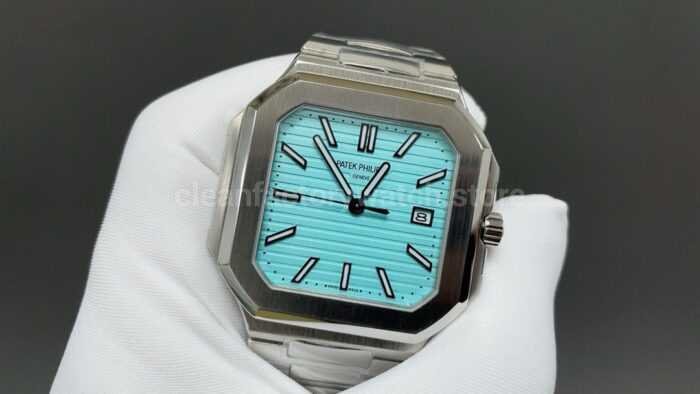 TW Factory Patek Philippe Cubitus 5821 45mm Full Steel Tiffany Dial - Image 2
