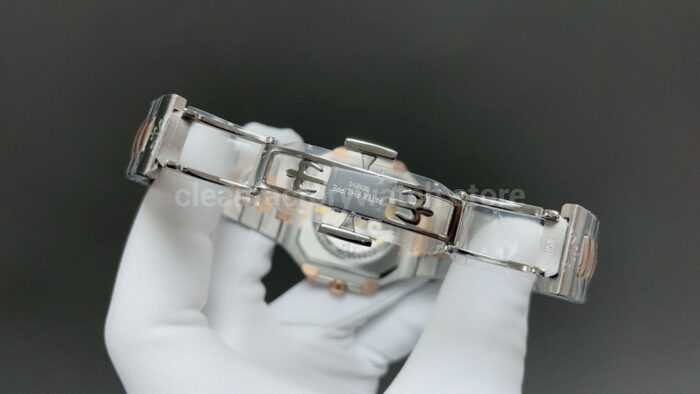 TW Factory Patek Philippe Cubitus 5821 45mm Half Rose Gold Brown Dial - Image 7