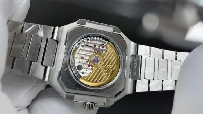 TW Factory Patek Philippe Cubitus 5821/1A-001 45mm Full Steel Black Dial - Image 6