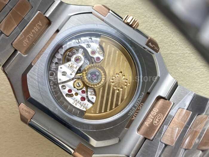 TW Factory Patek Philippe Cubitus 5821/1AR-001 45mm Half Rose Gold Blue Dial - Image 7