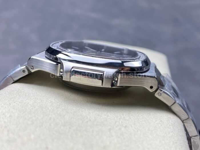 TW Factory Patek Philippe Nautilus 5726/1A-014 40mm Full Steel Diamond Bezel Blue Dial - Image 6