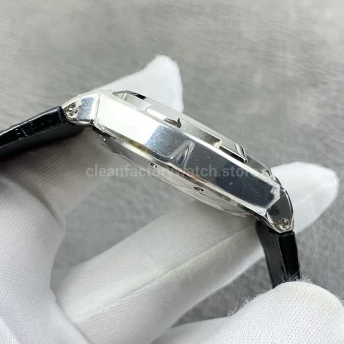 TWA Factory Vacheron Constantin Overseas Dual Time 47450 42mm Leather Strap White Dial - Image 5