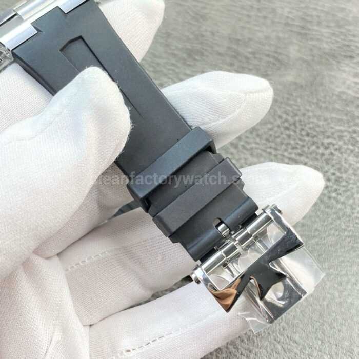 TWA Factory Vacheron Constantin Overseas Dual Time 47450/B01A-9227 42mm Black Rubber Strap Black Dial - Image 8