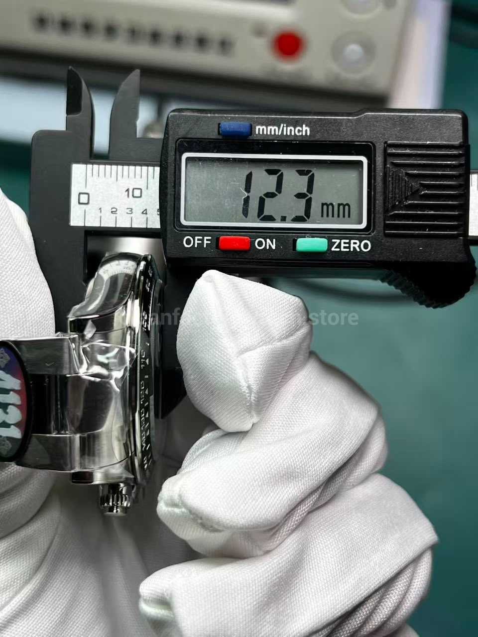 UFO Factory Rolex Daytona 126500 12.3mm Case Thickness Measuremen