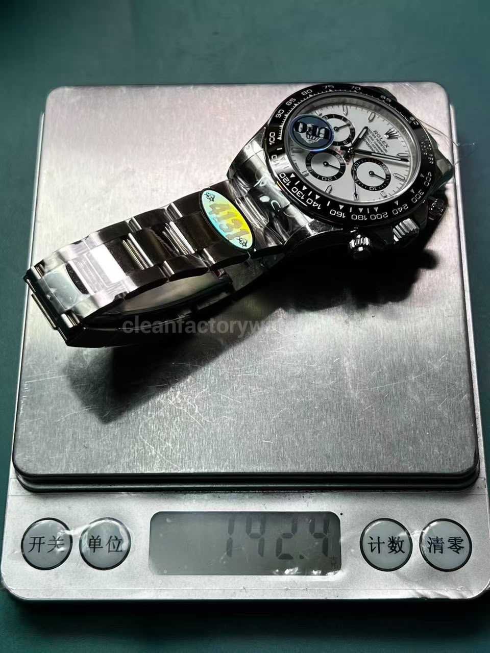 UFO Factory Rolex Daytona 126500 free sprung version 142.4g weigh Super Clone Watch,Clean Factory Watch